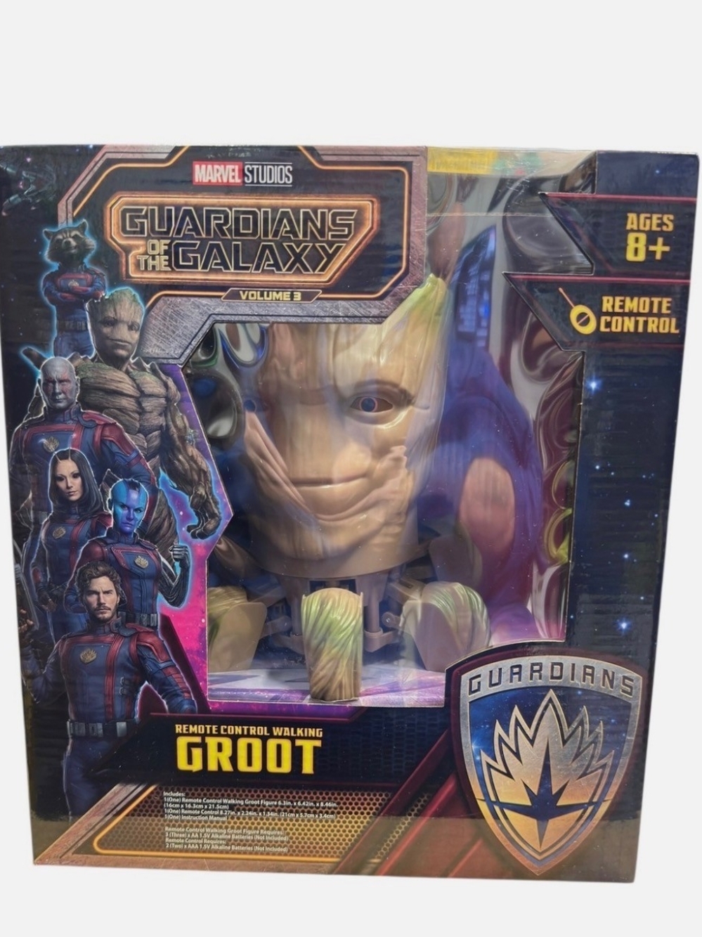 Marvel Guardians of the Galaxy Remote Control Walking Groot - new condition